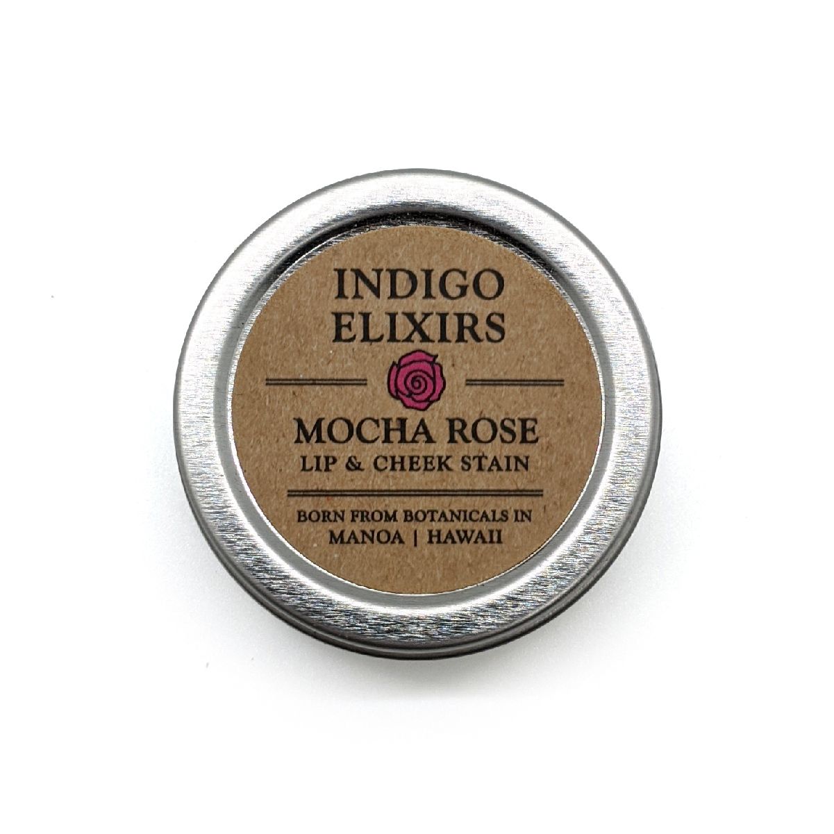 Makeup, Indigo Elixirs, Mocha Rose Lip &amp; Cheek Stain (0.5 Oz.)