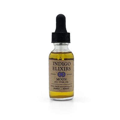 Body Oil, Indigo Elixirs, Moon All Over Oil (1 Oz.)