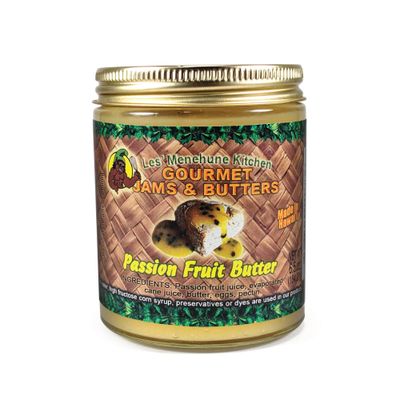 Fruit Butter, Les' Menehune Kitchen, Lilikoʻi  (6.5 Oz.)