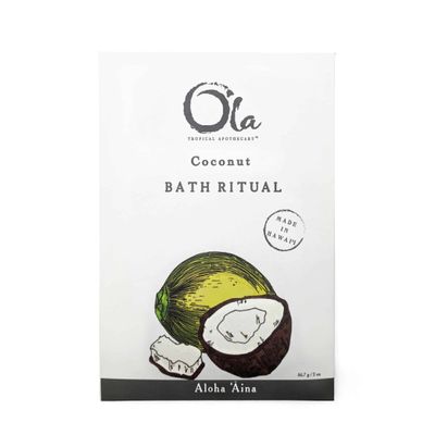 Bath Salts, Ola Tropical Apothecary, Coconut (2 Oz.)