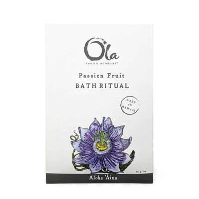 Bath Salts, Ola Tropical Apothecary, Passion Fruit (2 Oz.)