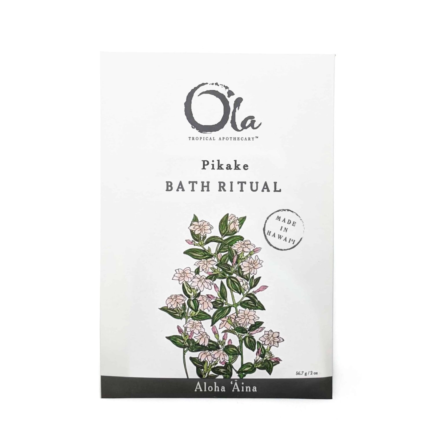 Bath Salts, Ola Tropical Apothecary, Pīkake (2 Oz.)