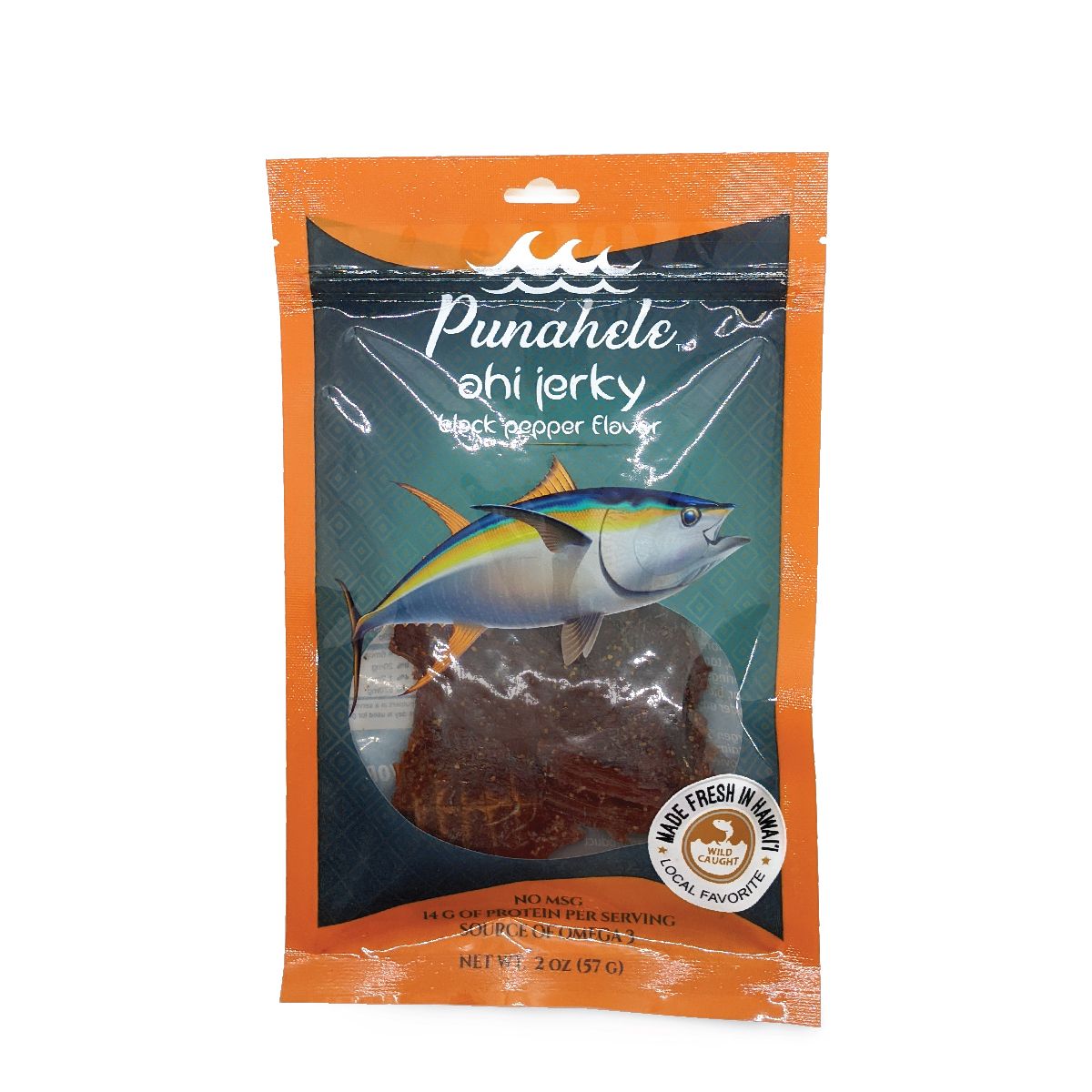 Punahele, Ahi Jerky - Black Pepper (2 Oz.)