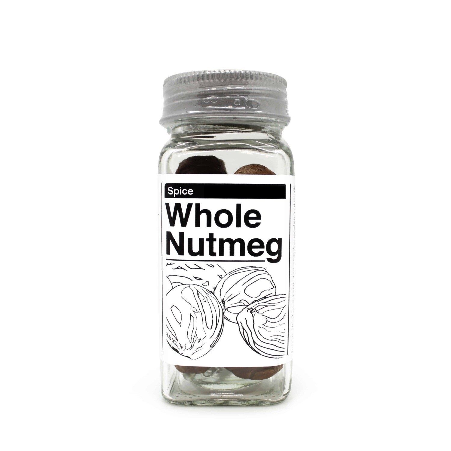 Spices, Nutmeg - Whole (1 Oz.)