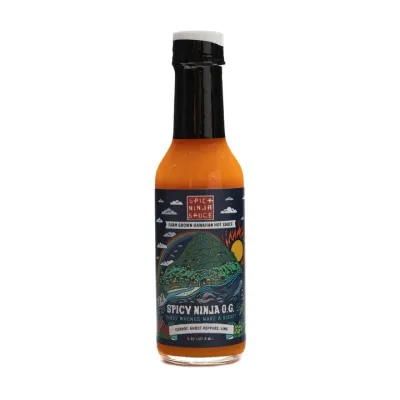 Hot Sauce, Spicy Ninja, OG (5 Oz.)