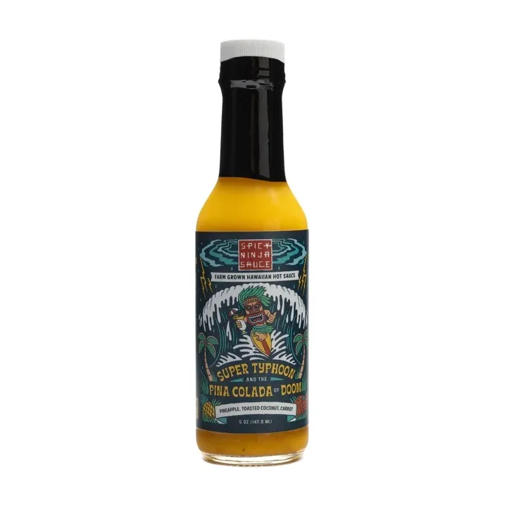 Hot Sauce, Spicy Ninja, Pina Colada of Doom (5 Oz.)