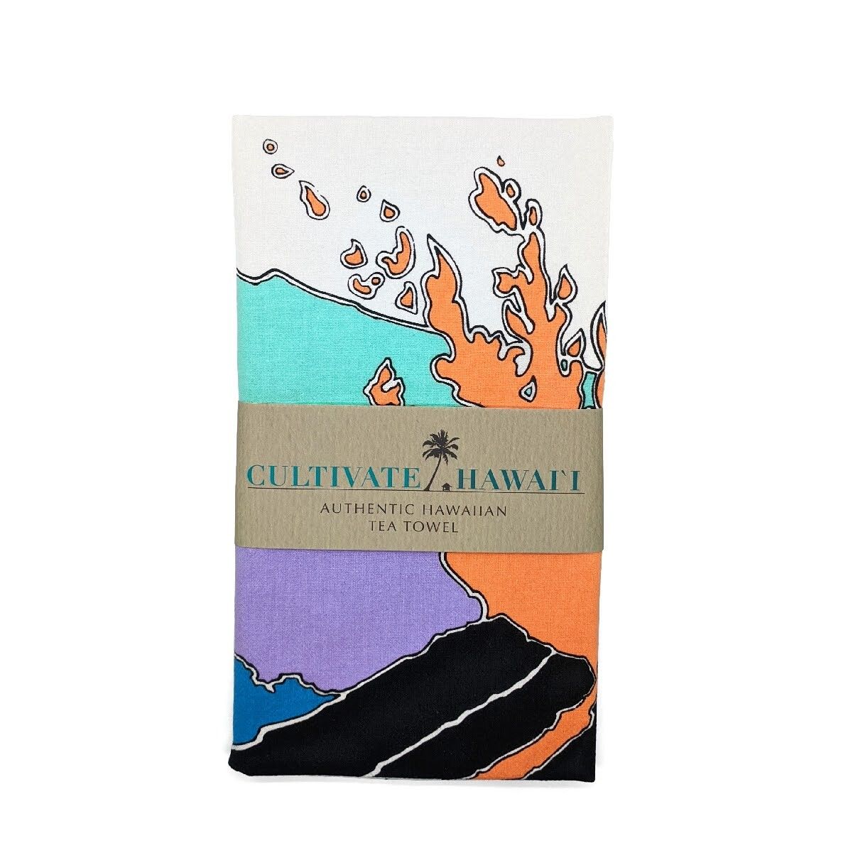 Tea Towel, Cultivate Hawaiʻi, Pele