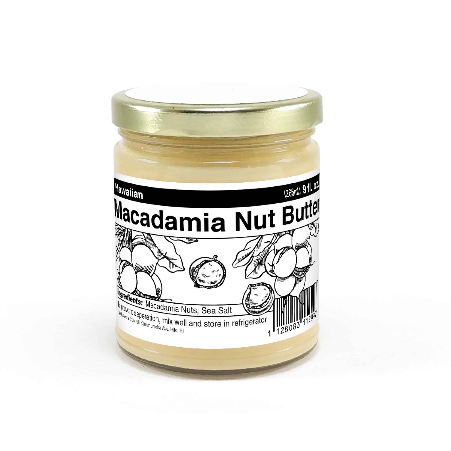 The Locavore Store, Macadamia Nut Butter (9 Oz.)