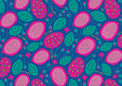 Meli Wraps, Beeswax Food Wraps - Dragonfruit (3-Pack)