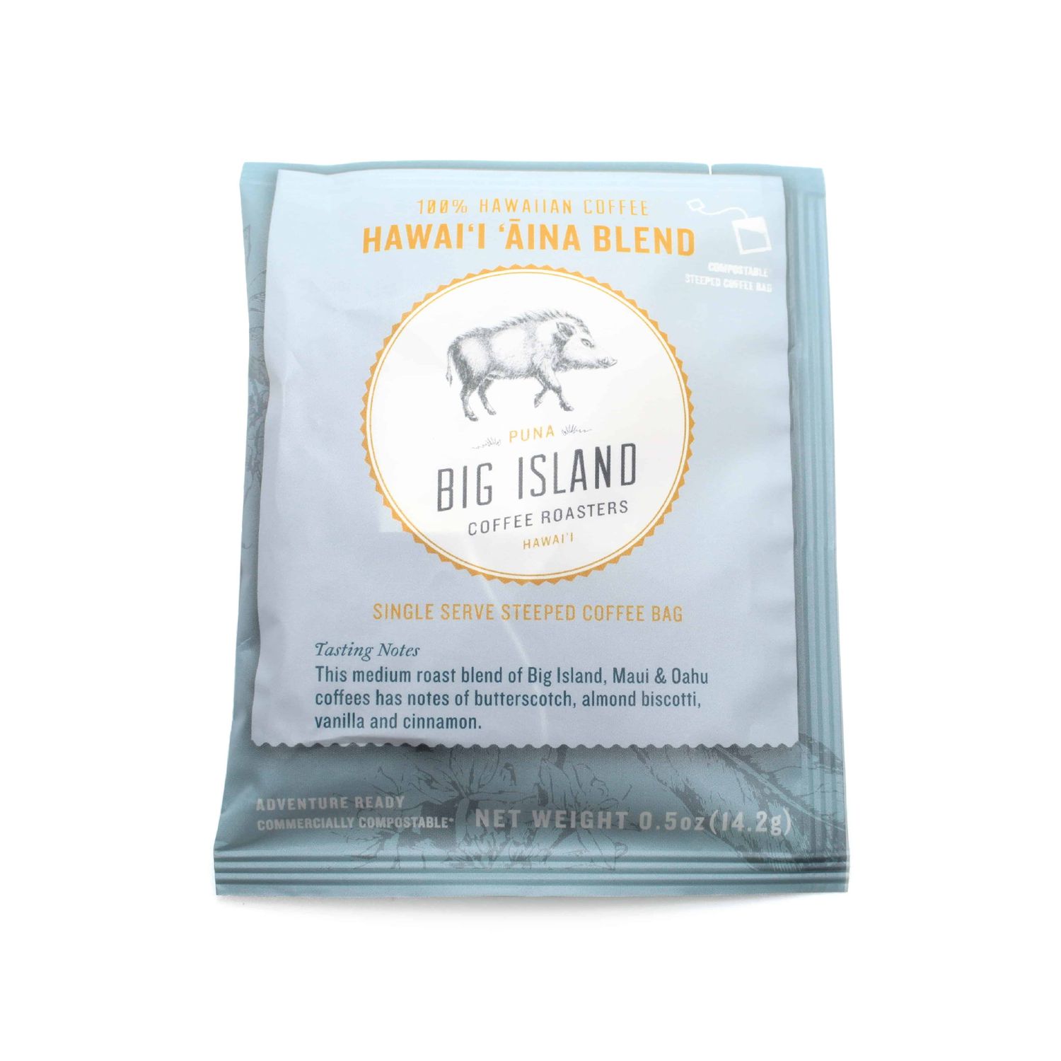 Coffee, Big Island Coffee Roasters, Single Serve Coffee (Hawaiʻi ʻĀina Blend)
