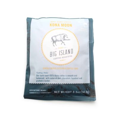 Coffee, Big Island Coffee Roasters, Single Serve Coffee Packet (Kona Moon)