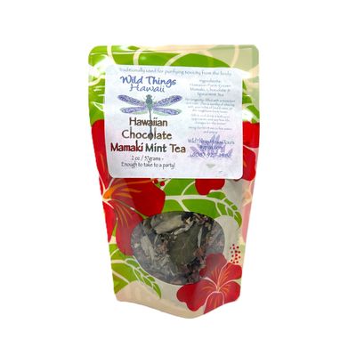 Tea, Wild Things Hawaiʻi, Chocolate Māmaki Mint