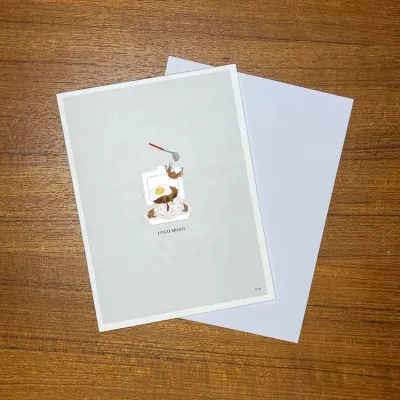 Card, Any Occasion, Lauren Trangmar, Loco Moco