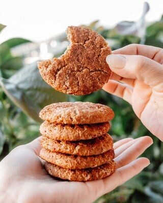 Cookies, ʻUlu &amp; Kalo Bakery, Ginger Kiawe Snickerdoodles