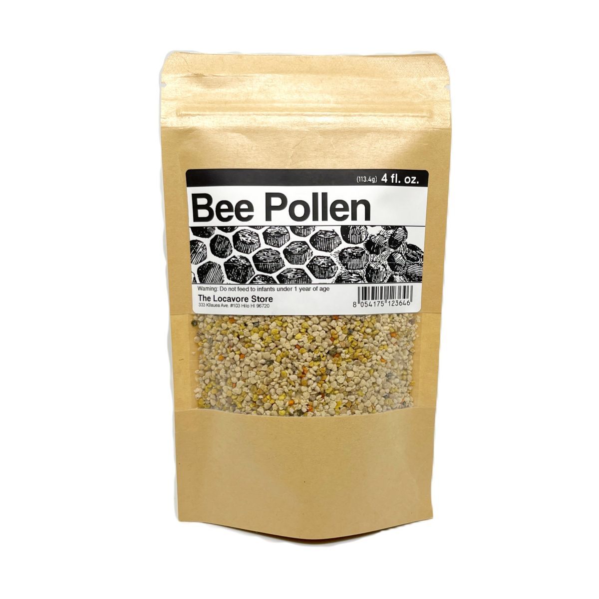 Bee Pollen, Punalani Bee Farm (4 Oz.)