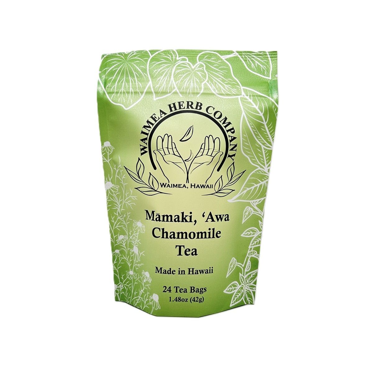 Tea, Waimea Herb Company, Māmaki, Awa &amp; Chamomile (24 Teabags)