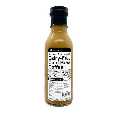 The Locavore Store, Cold Brew Coffee, Dairy Free Salted Caramel (12 Oz.)