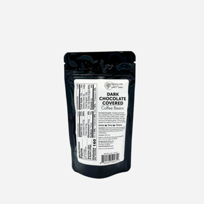 Coffee Beans, Āhualoa Farms, Dark Chocolate Covered (4 Oz.)