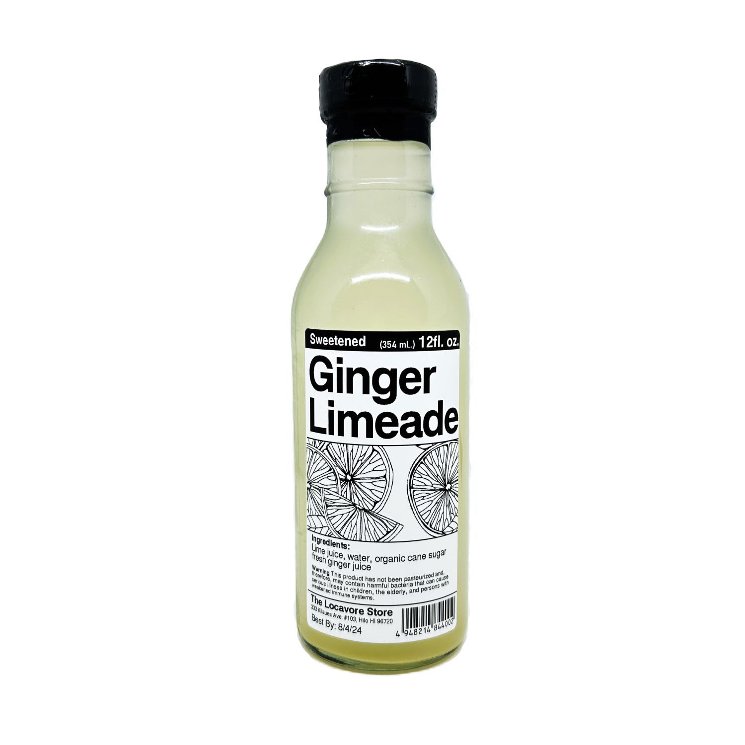 The Locavore Store, Ginger Limeade (12 Oz.)
