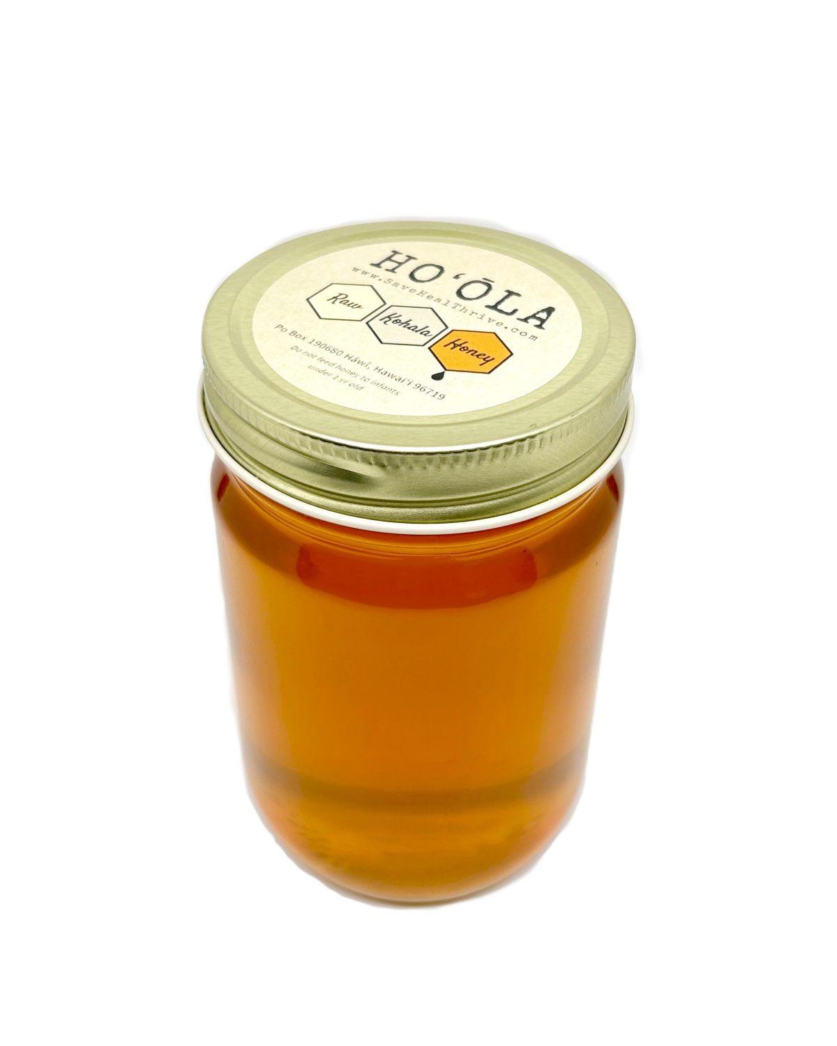 Honey, Hoʻōla Honey, Raw Kohala