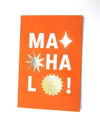 Card, Thank You, Kailah Ogawa, Mahalo