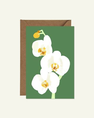 Card, Any Ocassion, Kailah Ogawa, Orchid