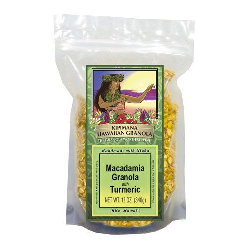 Kipimana, Turmeric Macadamia Nut Granola (12 Oz.)