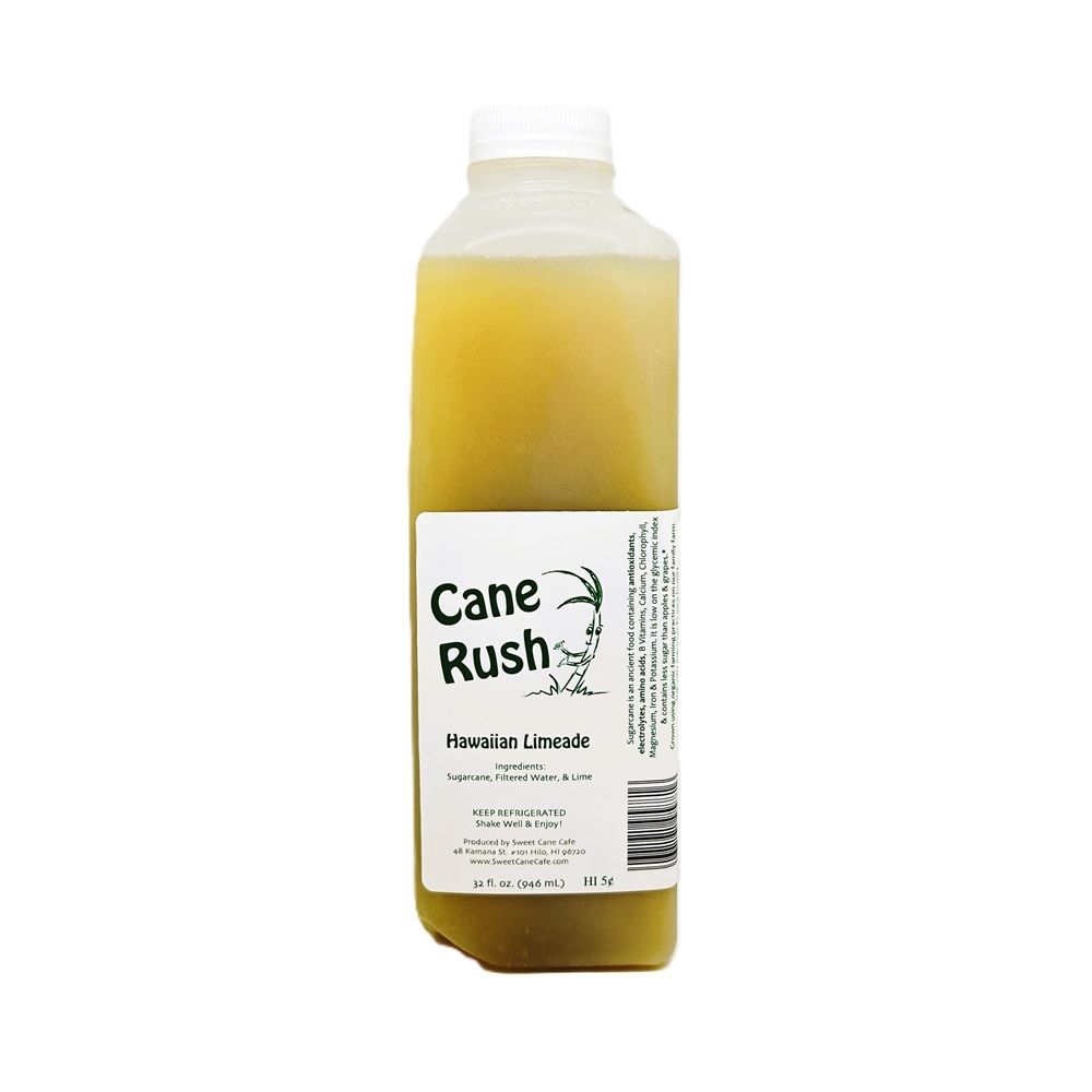 Cane Juice, Sweet Cane Cafe, Limeade (32 Oz.)