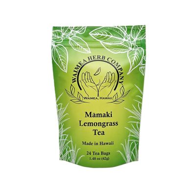 Tea, Waimea Herb Company, Māmaki Lemongrass (24 Teabags)