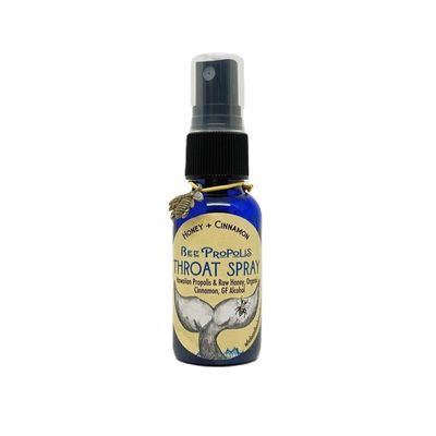Throat Spray, Whale &amp; Bee, Bee Propolis (1 Oz.)