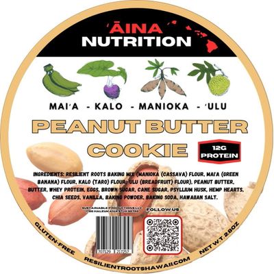 Cookies, Resilient Roots, Peanut Butter Protein Cookie