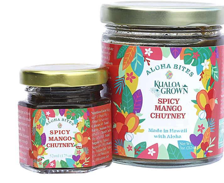 Chutney, Aloha Bites, Spicy Mango