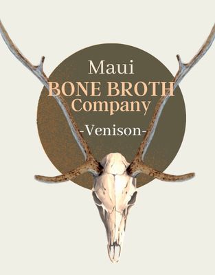 Bone Broth, Maui Bone Broth, Venison (28 Oz.)