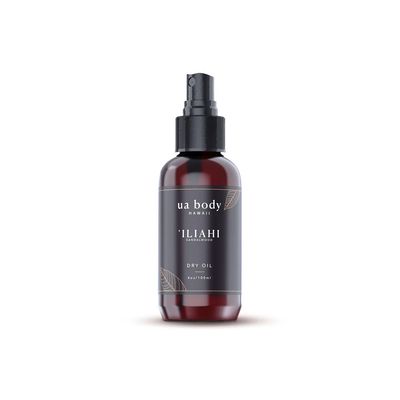 Body Oil, Ua Body, ʻIliahi Sandalwood (2 Oz.)
