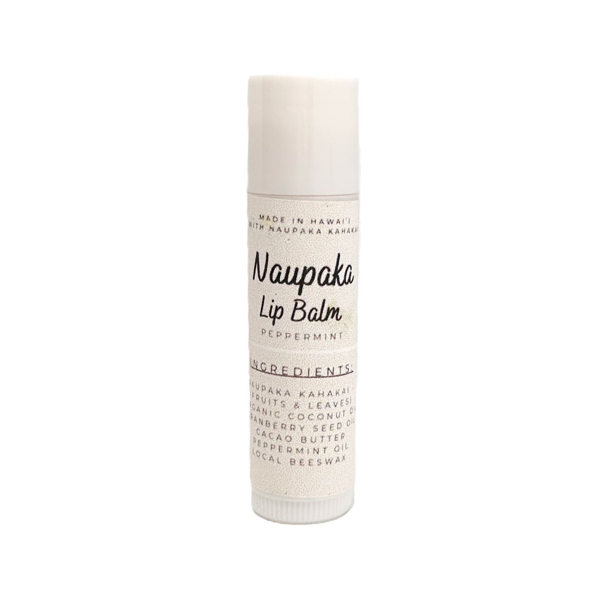Lip Balm, Lāʻau Aloha, Naupaka Peppermint
