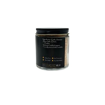 Seasoning, La Morena, Garlic Paʻakai (3.5 Oz.)