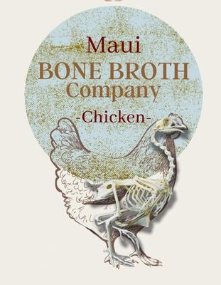 Bone Broth, Maui Bone Broth, Chicken (28 Oz.)