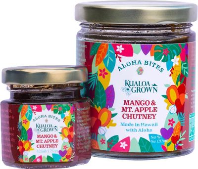 Chutney, Aloha Bites, Mango Mountain Apple