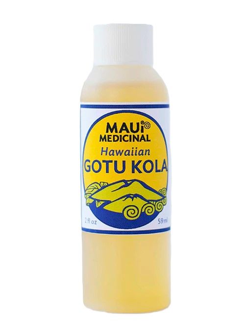 Body Oil, Maui Medicinal Herbs, Gotu Kola Oil (2 Oz.)