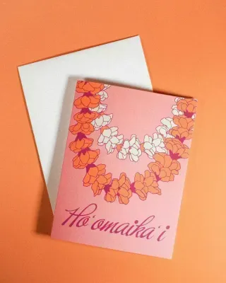 Card, Hoʻomaikaʻi (Posted Hawaiʻi)