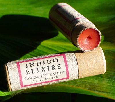 Lip Balm, Indigo Elixirs, Cocoa Cardamom (0.3 Oz.)