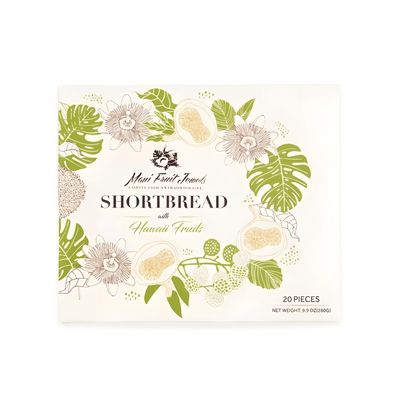 Cookies, 20-Piece Assorted Shortbread, Maui Fruit Jewels