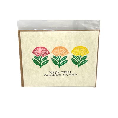 Card, Any Ocassion, Nakui Studio, ʻŌhiʻa