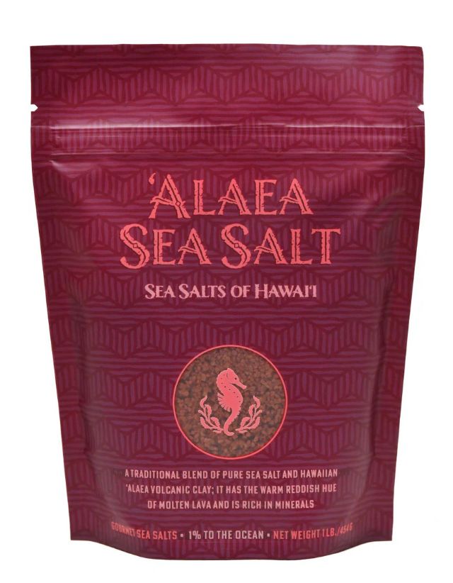 Salt, Red ʻAlaea Pouch (16 Oz.)