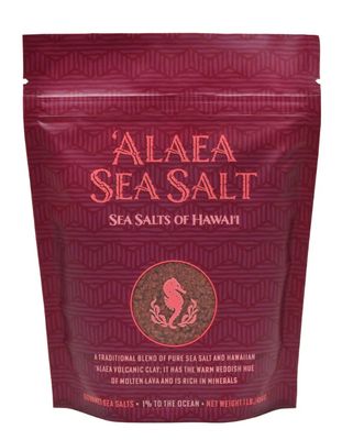 Sea Salt, Red ʻAlaea Pouch (16 Oz.)