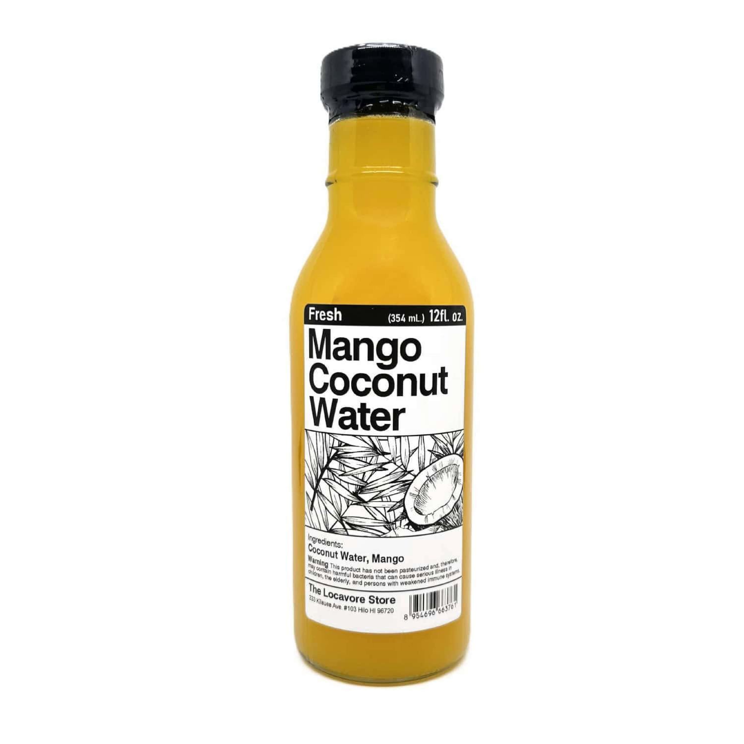 Coconut Water, The Locavore Store, Mango (12 Oz.)