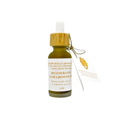 Hair Serum, Waipunalei ʻOhana Farm, Hair Growth Oil (1 Oz.)