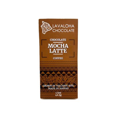 Chocolate Bar, Lavaloha, Mocha Latte (1.5 oz)