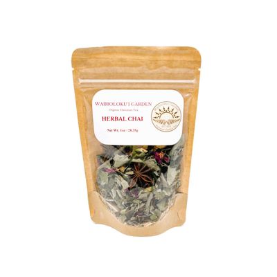 Tea, Waiholokuʻi Garden, Herbal Chai (1 Oz.)