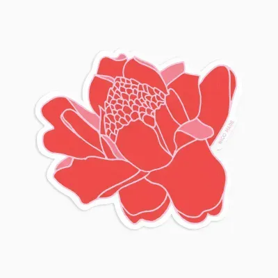 Sticker, Nico Made, Torch Ginger